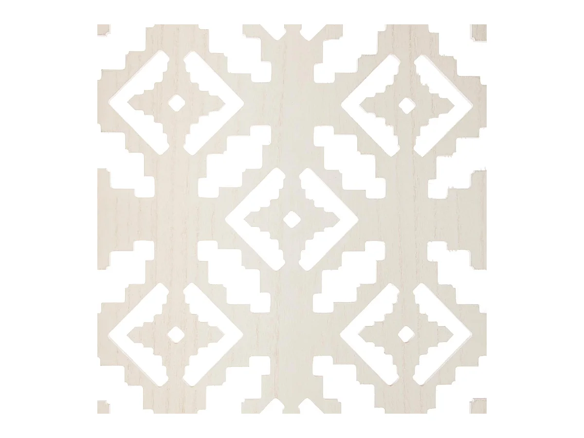 Paravent en Bois "Nomade" 120x170cm Blanc