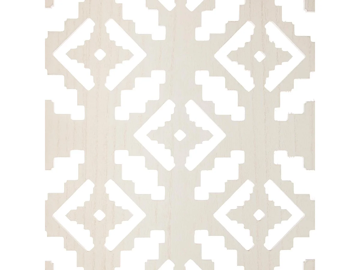 Paravent en Bois "Nomade" 120x170cm Blanc