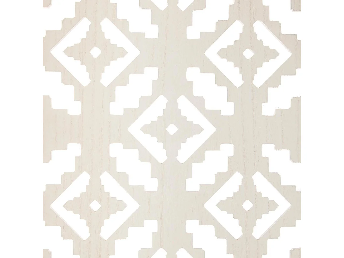 Paravent en Bois "Nomade" 120x170cm Blanc