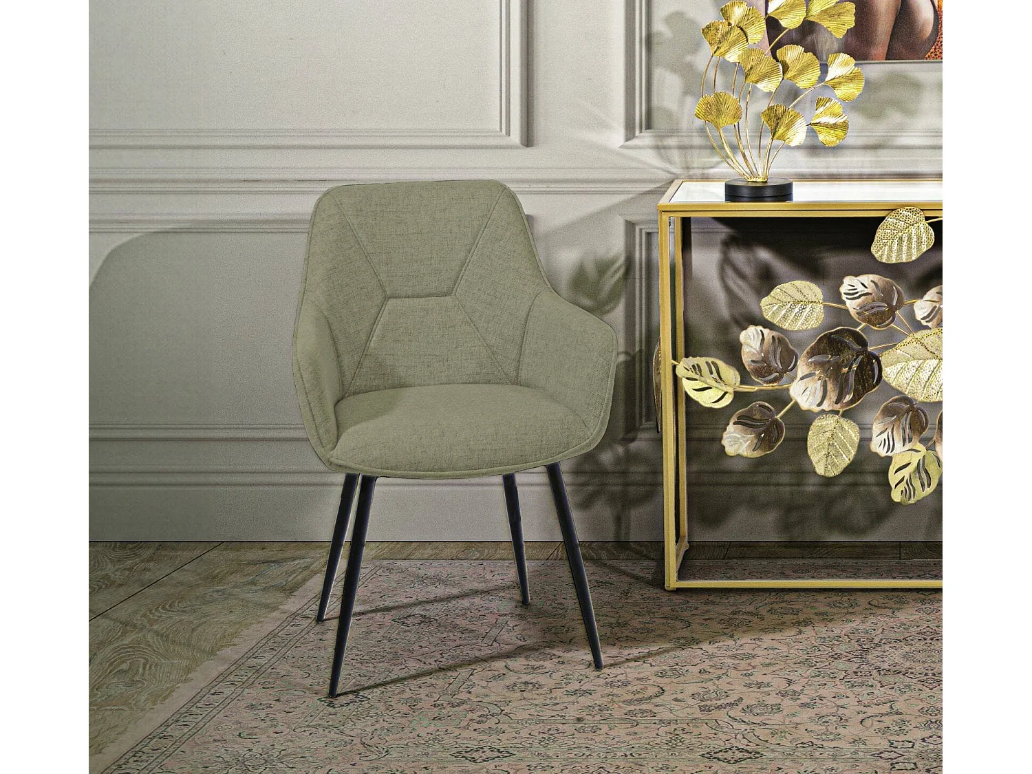 Chaise Éditeur, 2 chaises, noir