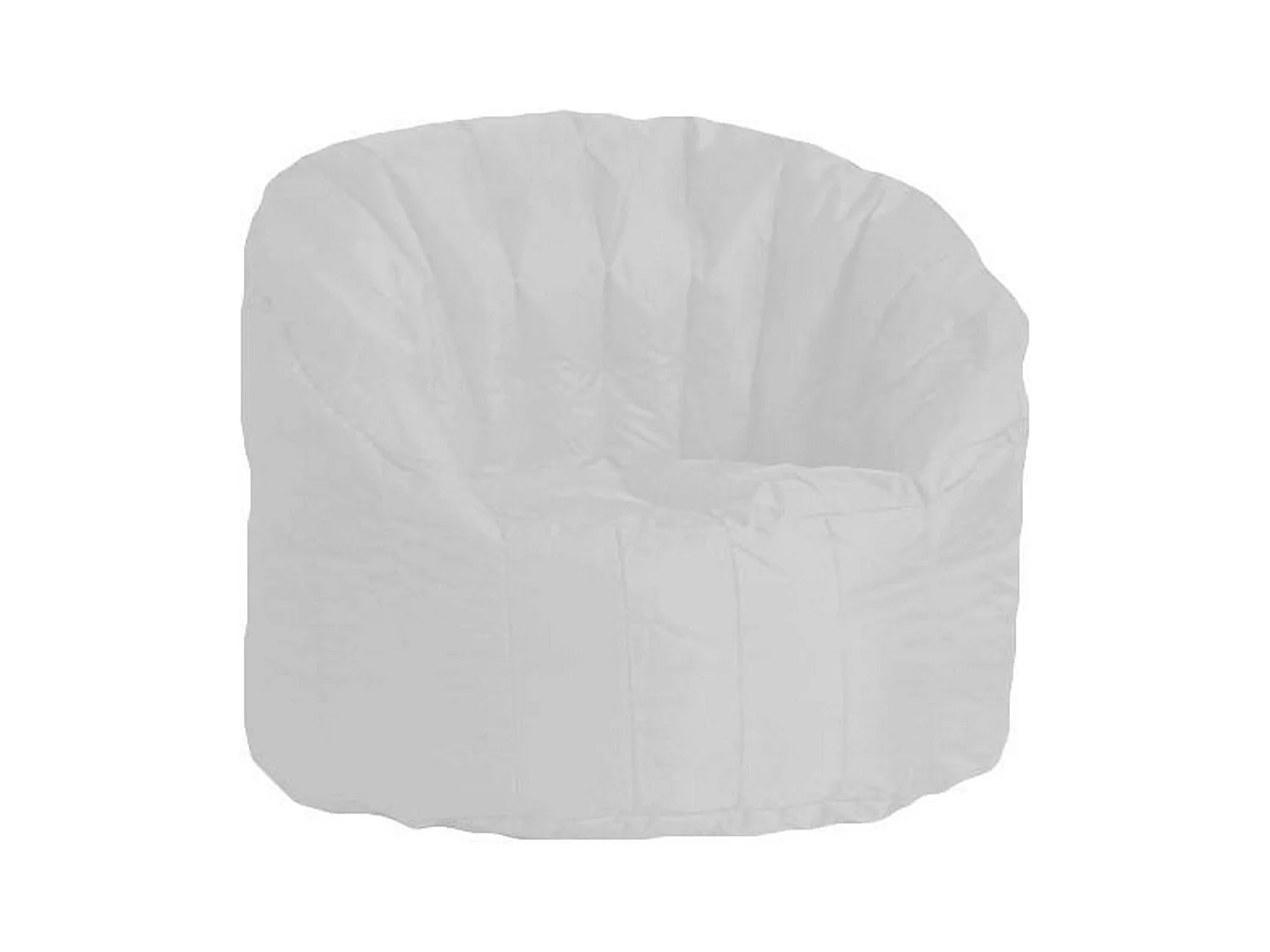 Fauteuil allos, siège rembourré, canapé de salon simple, chaise avec accoudoirs, made in italy, 80x80 h80 cm, blanc