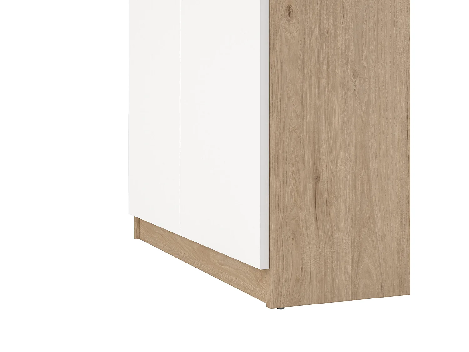 Meuble à chaussures Angilops, un tiroir, 40x80,4x111,3h cm Chêne brun, rangement chaussures