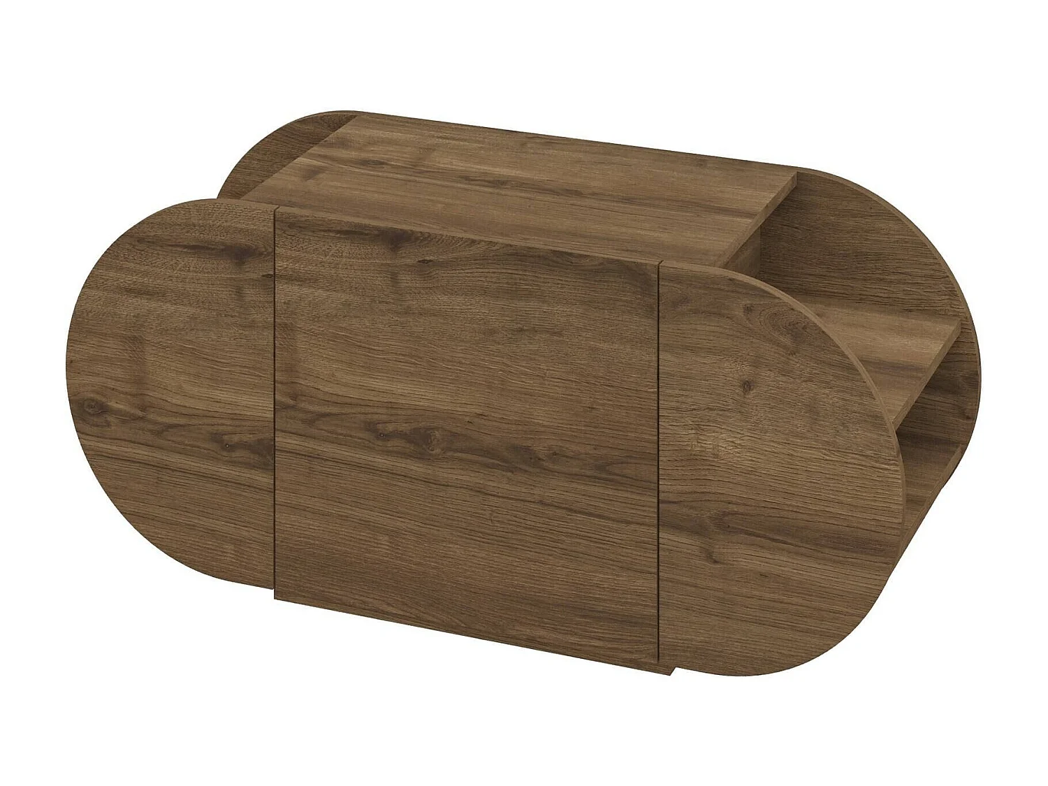 Meuble à chaussures Séquoia, 2 niveaux, 40,4x110x50h cm Chêne Marron, rangement chaussures