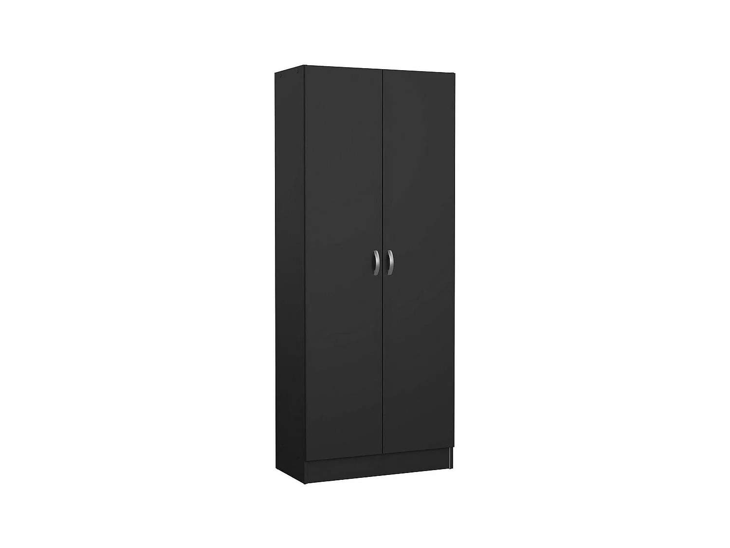 Étagère à chaussures Erinni, 5 niveaux, 34,6x69,2x170,4h cm Noir, meuble à chaussures