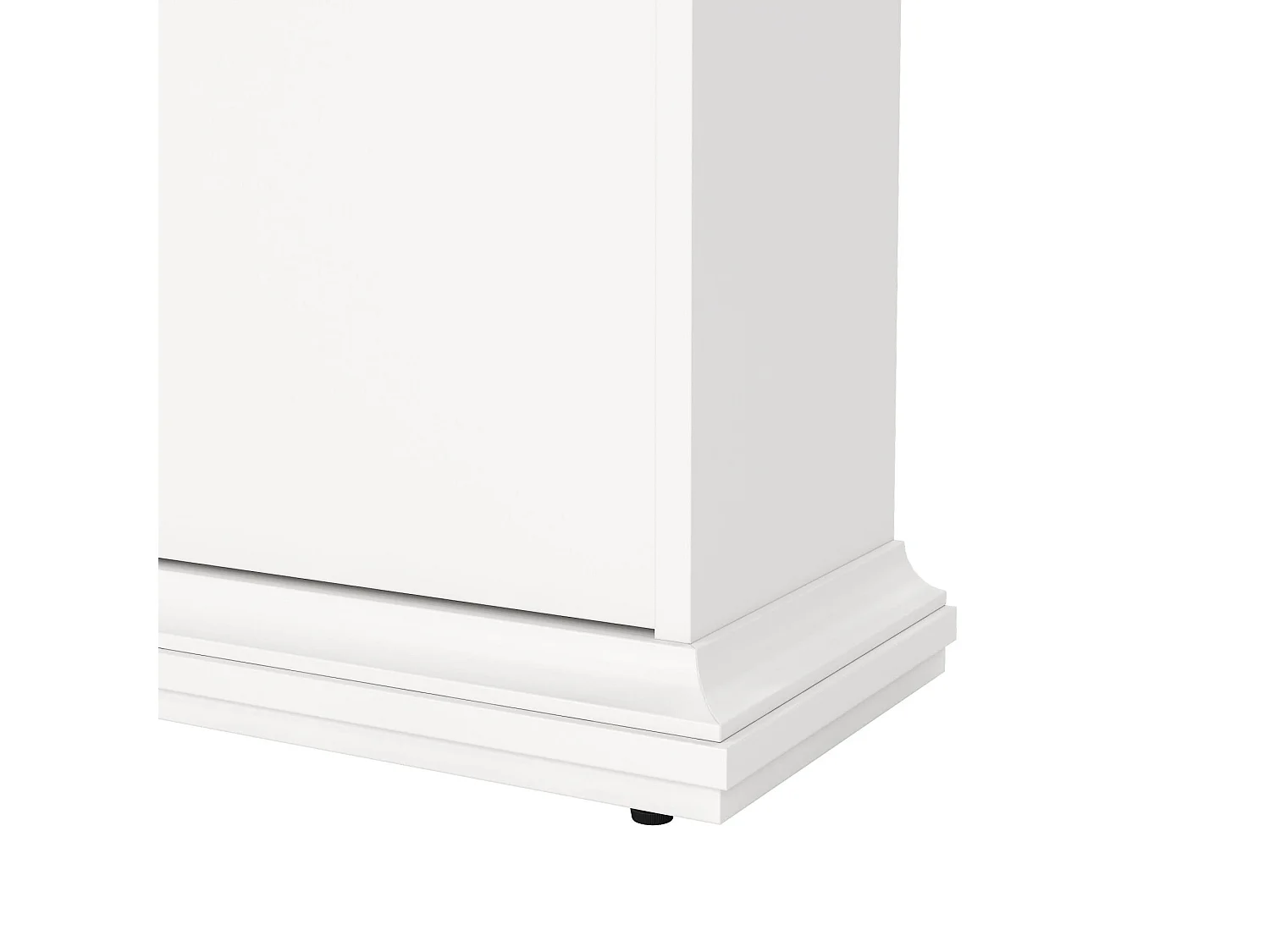 Meuble à chaussures Gaudenzia, 18 paires, 27,45x77,8x127,8h cm blanc, rangement chaussures