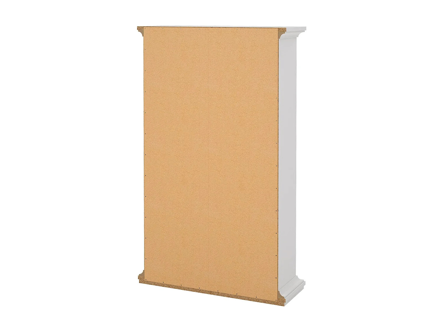 Meuble à chaussures Gaudenzia, 18 paires, 27,45x77,8x127,8h cm blanc, rangement chaussures