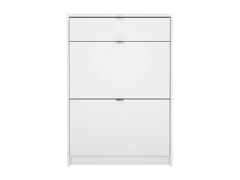 Shoebox Theophile, un tiroir, 24.05x70.3x101.25h cm Blanc, Meuble à chaussures