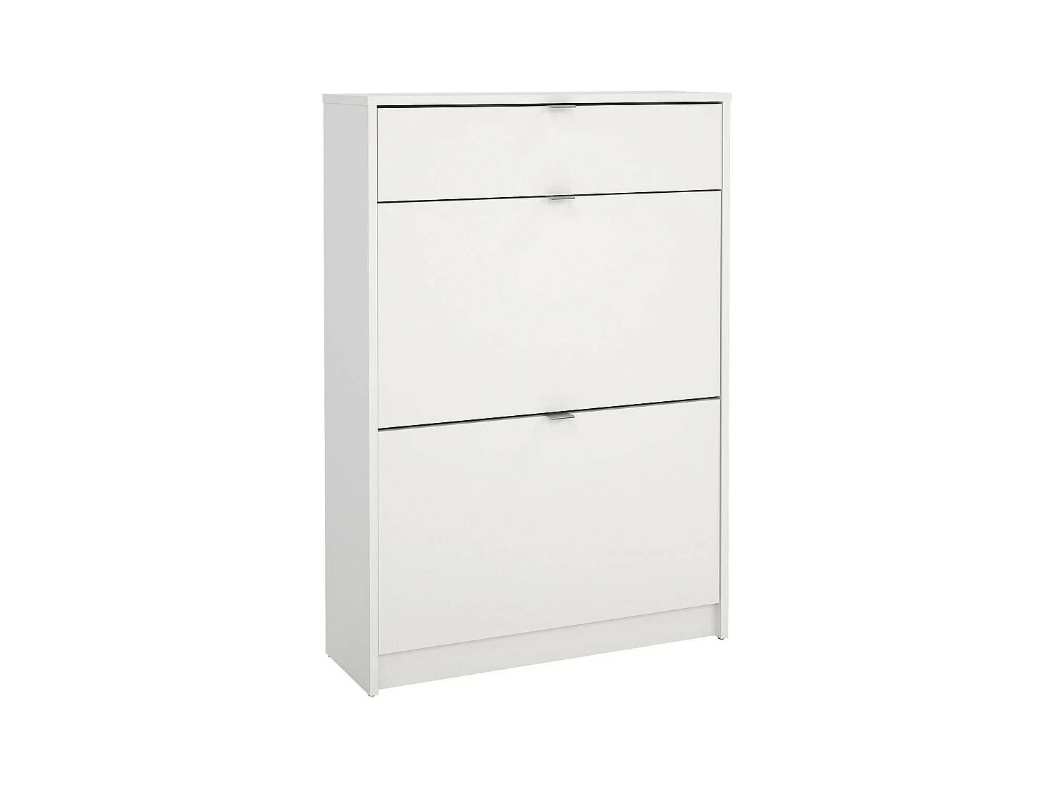 Shoebox Theophile, un tiroir, 24.05x70.3x101.25h cm Blanc, Meuble à chaussures