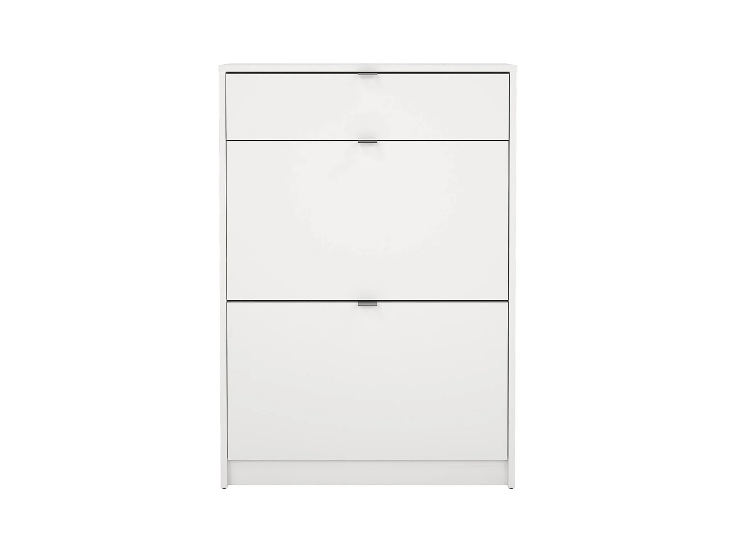 Shoebox Theophile, un tiroir, 24.05x70.3x101.25h cm Blanc, Meuble à chaussures