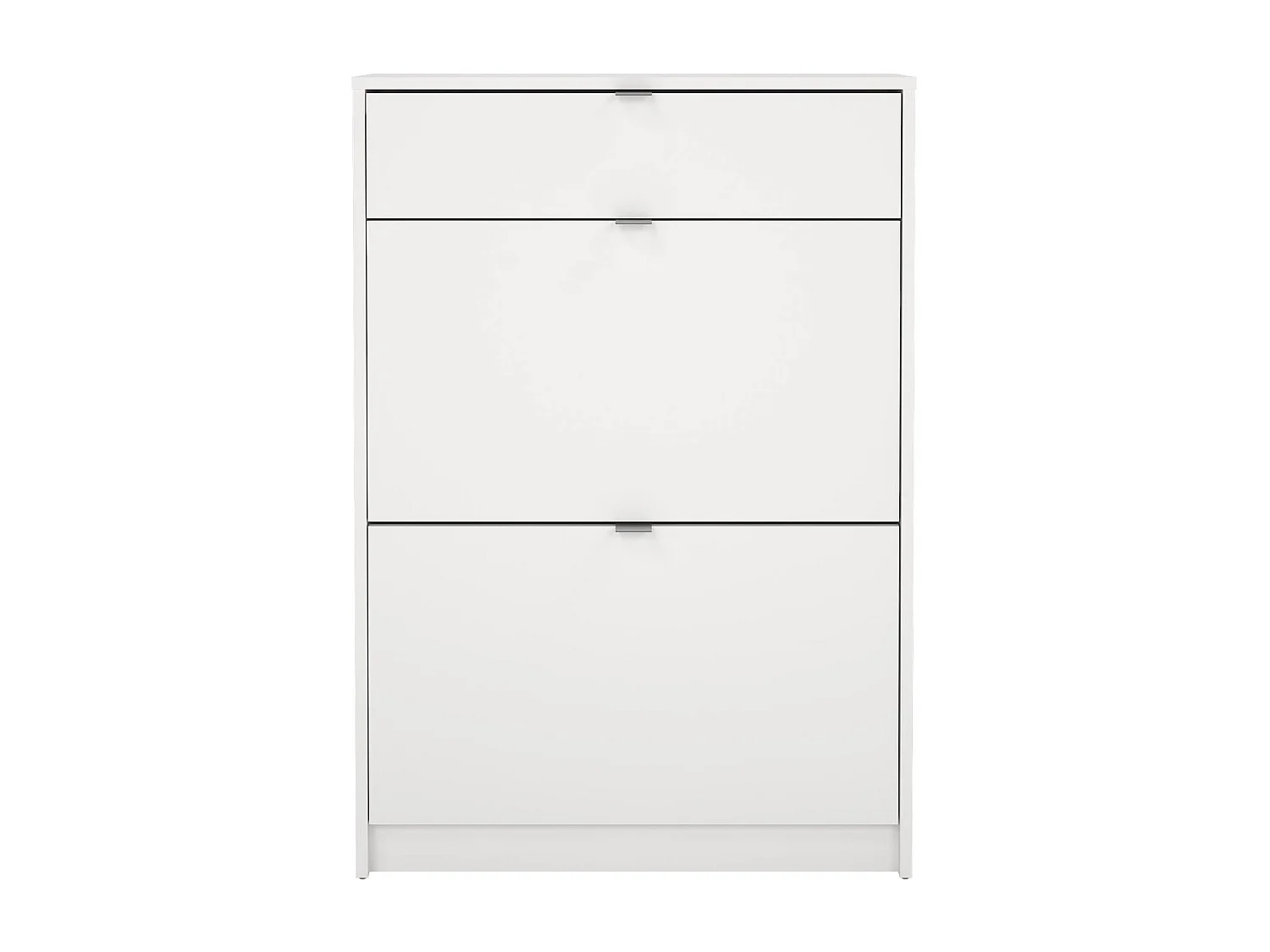 Shoebox Theophile, un tiroir, 24.05x70.3x101.25h cm Blanc, Meuble à chaussures