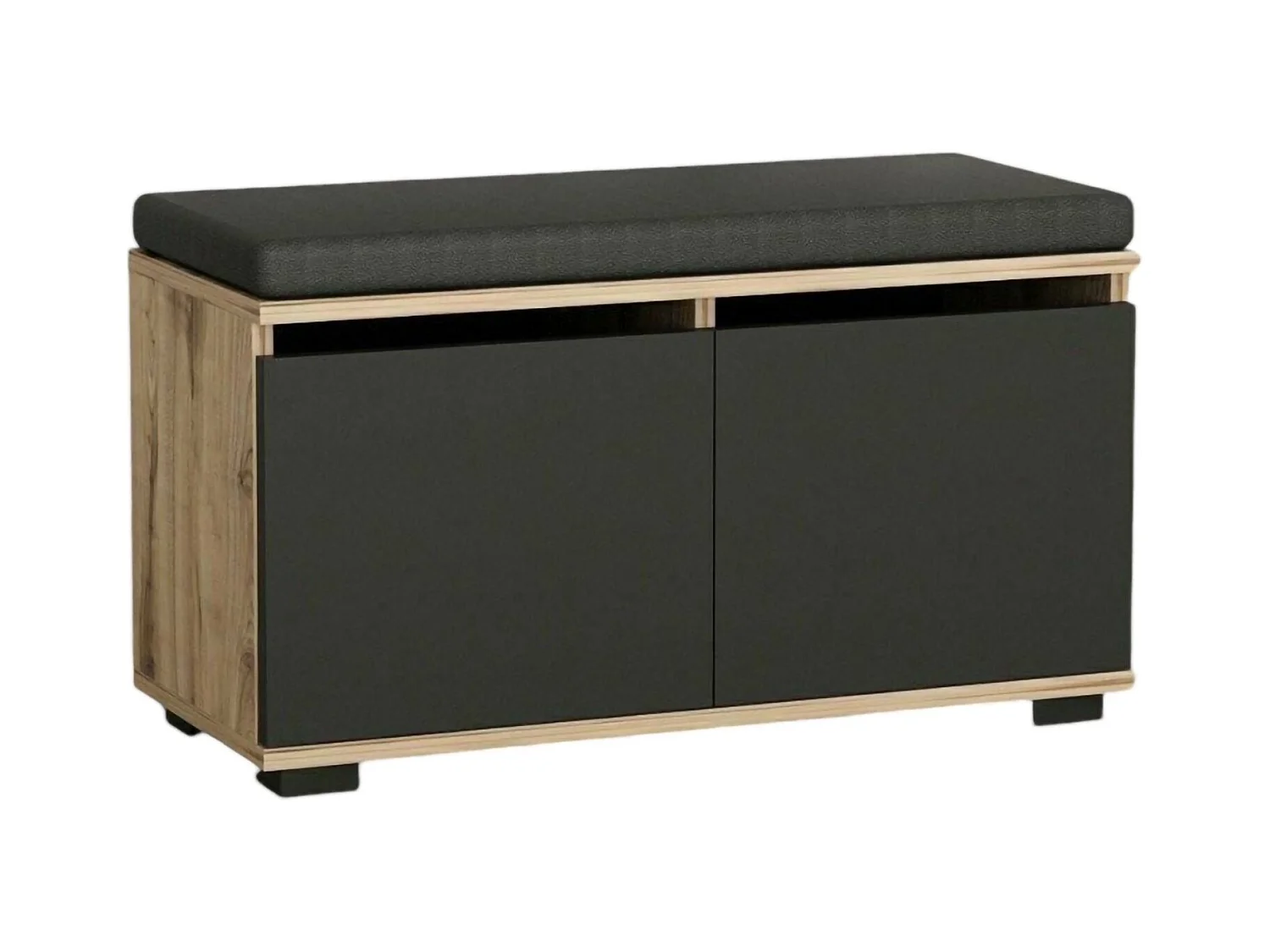 Scarpiera Delphin, un Ripiano, 35x80x42h cm Marrone Noce, Mobile Portascarpe