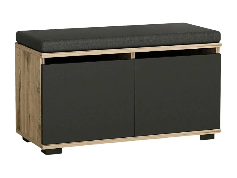 Scarpiera Delphin, un Ripiano, 35x80x42h cm Marrone Noce, Mobile Portascarpe