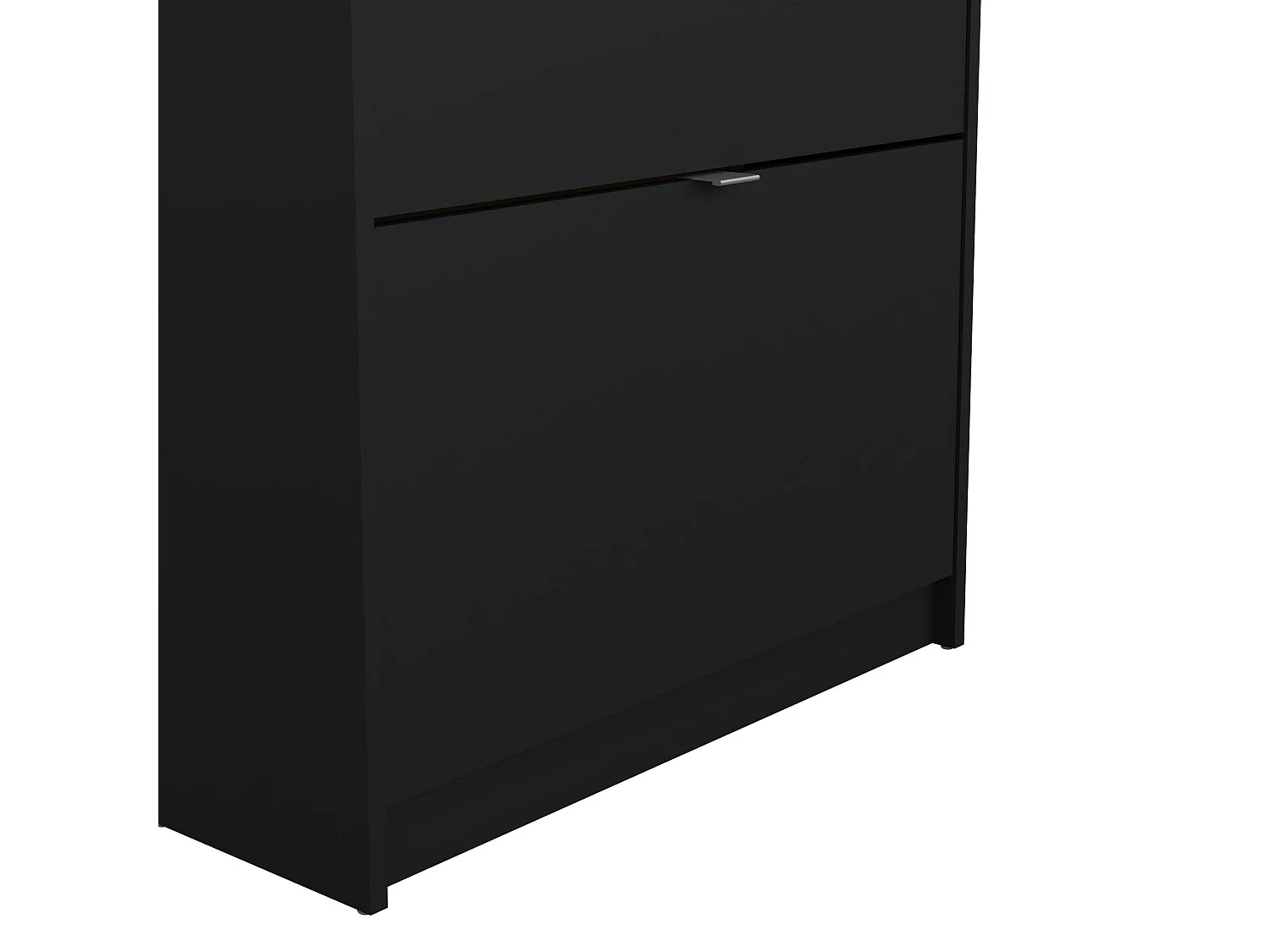 Étagère à chaussures Epidote, 24 paires, 24.05x70.3x162h cm Noir, Meuble à chaussures