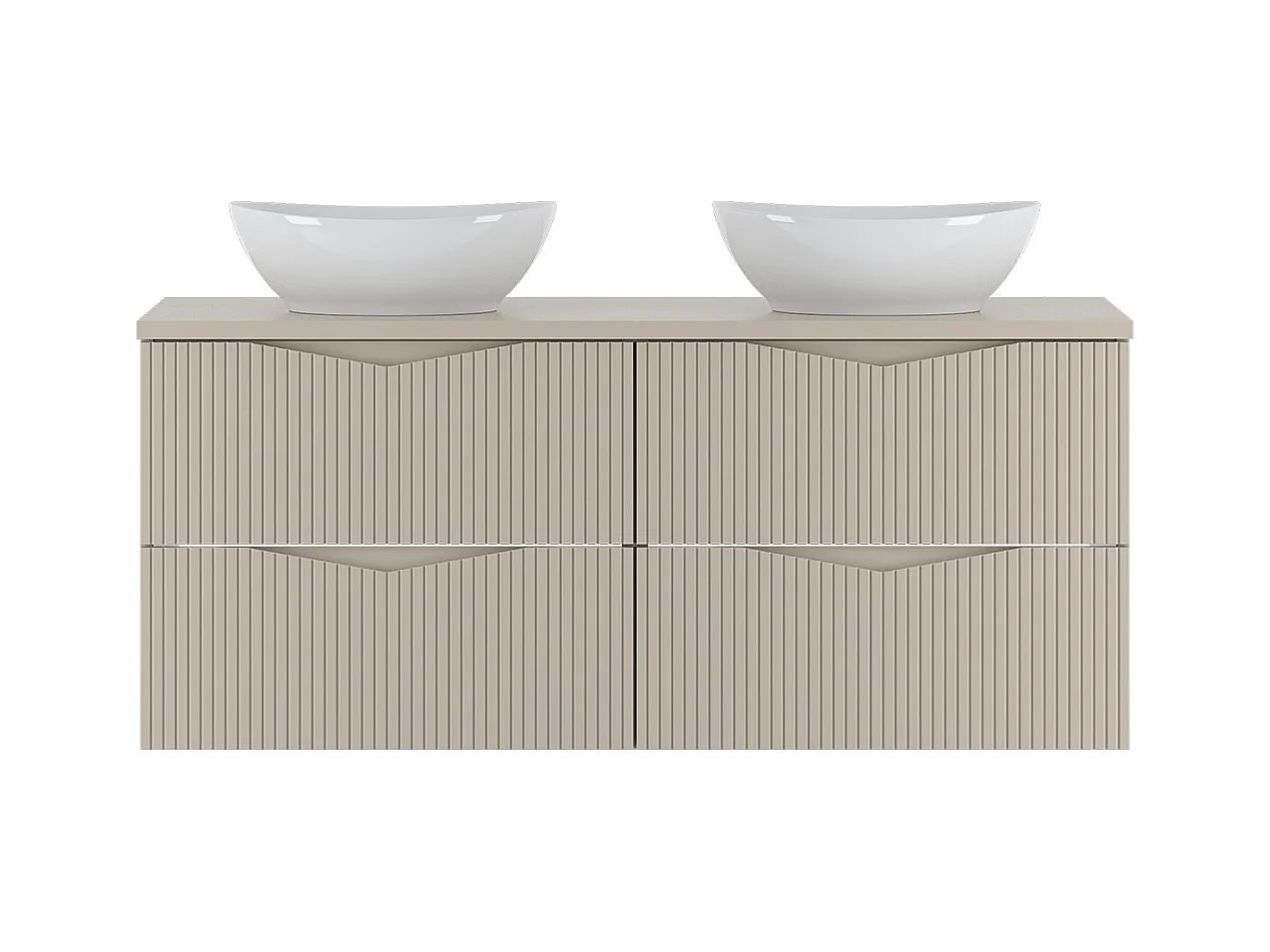 Meuble double vasque 120cm Tao Cachemire