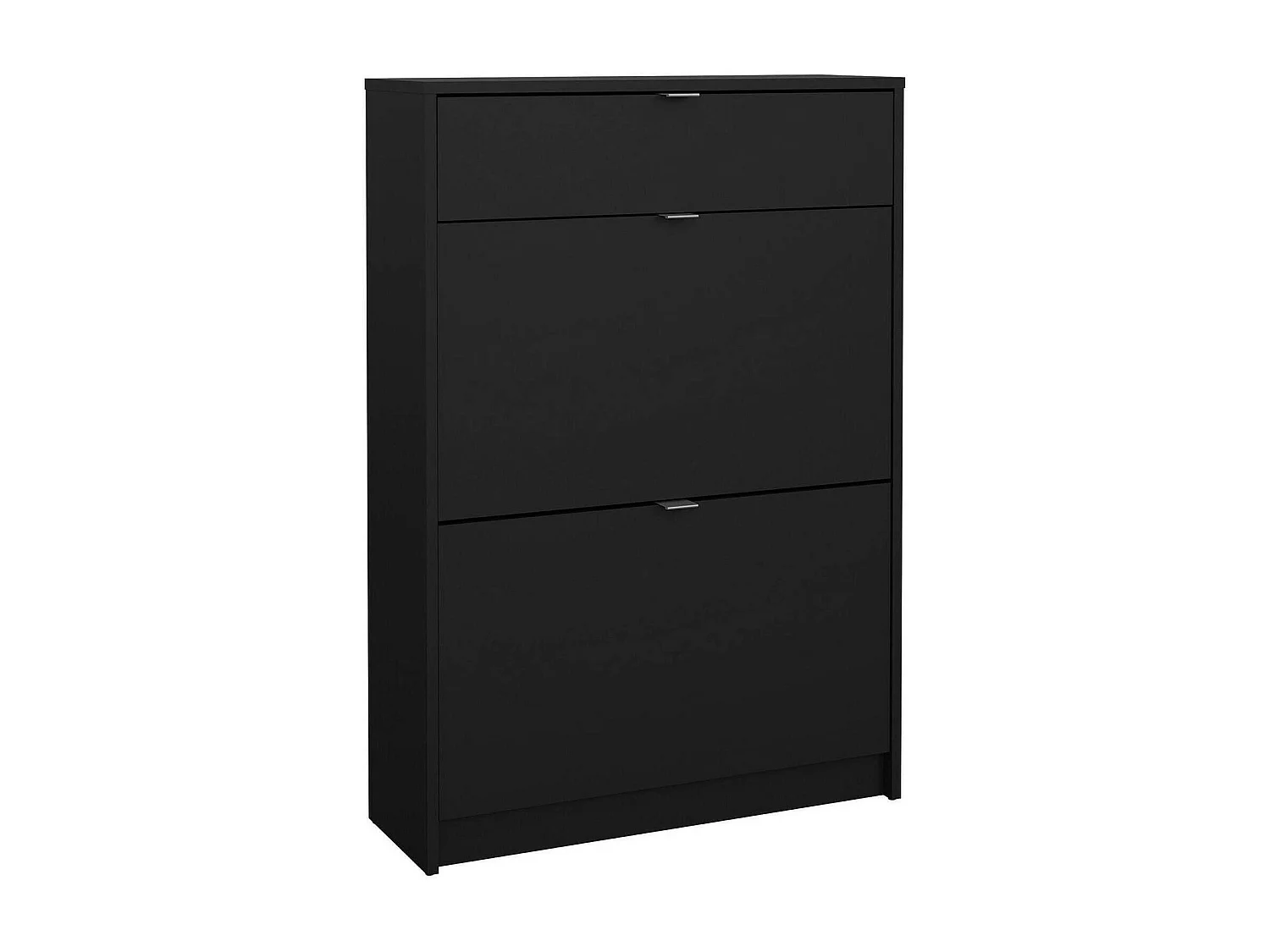 Sapateira Dtorr, Sapateira, Armário de entrada multiusos, Sapateira, 70x24 h101 cm, Preto