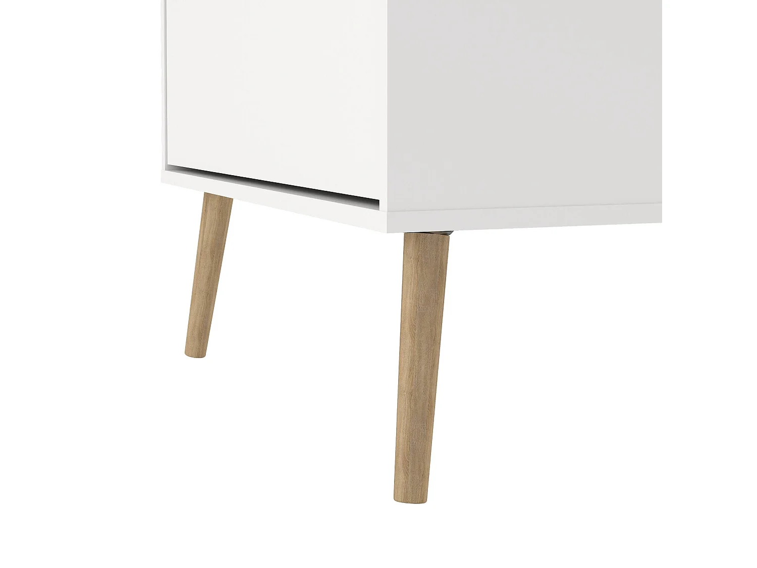 Meuble à chaussures Fung, 18 paires, 24.05x70.3x139.3h cm Blanc, Rangement à chaussures