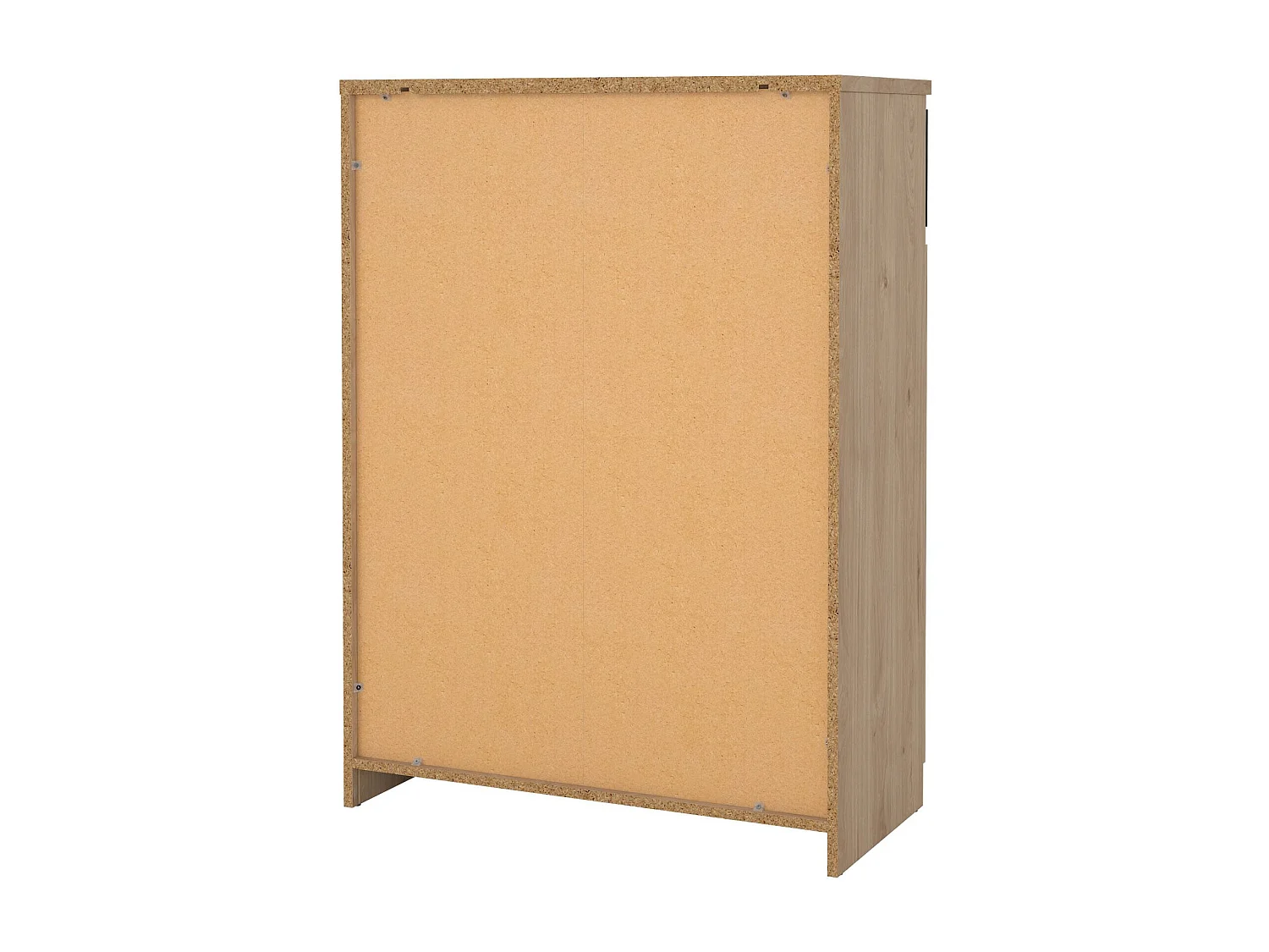 Meuble à Chaussures Angilops, un Tiroir, 40x80,4x111,3h cm Chêne Marron