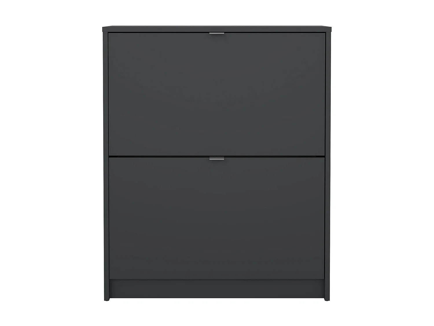 Meuble à Chaussures Larry, 12 Paires, 24,05x70,3x85,2h cm Gris, Rangement à Chaussures