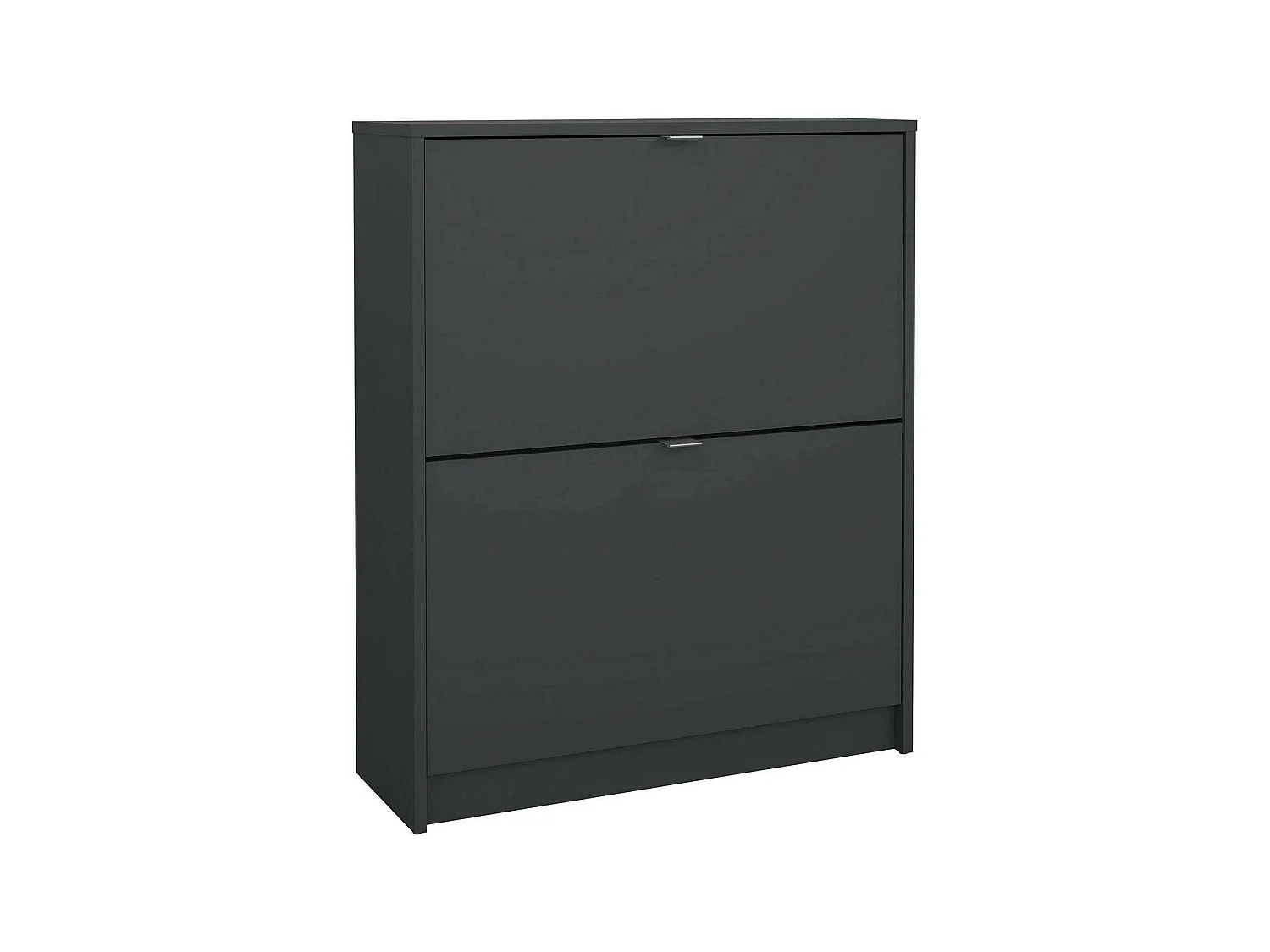 Meuble à Chaussures Larry, 12 Paires, 24,05x70,3x85,2h cm Gris, Rangement à Chaussures