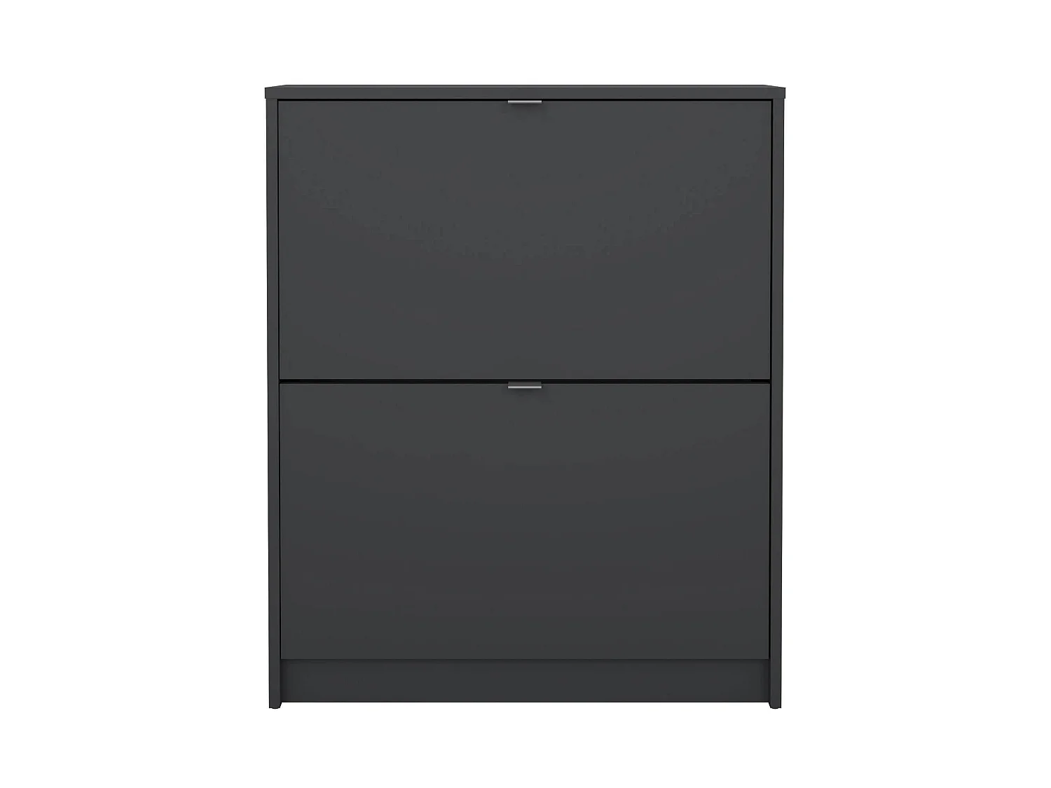 Meuble à Chaussures Larry, 12 Paires, 24,05x70,3x85,2h cm Gris, Rangement à Chaussures