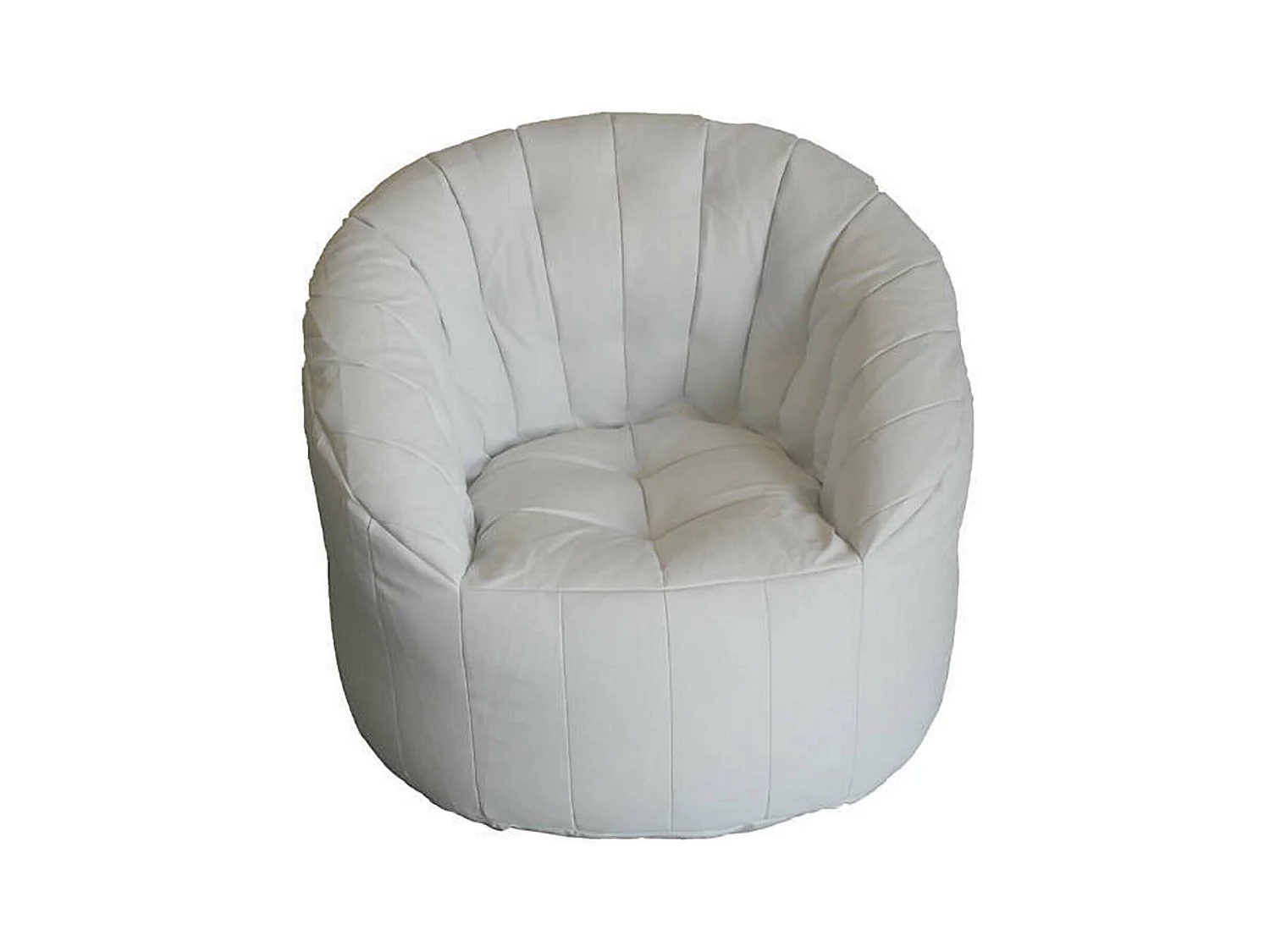 Sessel Amenso, Gepolsterter Sitz, Einzelsofa im Wohnzimmer, Stuhl mit Armlehnen, Made in Italy, 80x80 h80 cm, Weiß