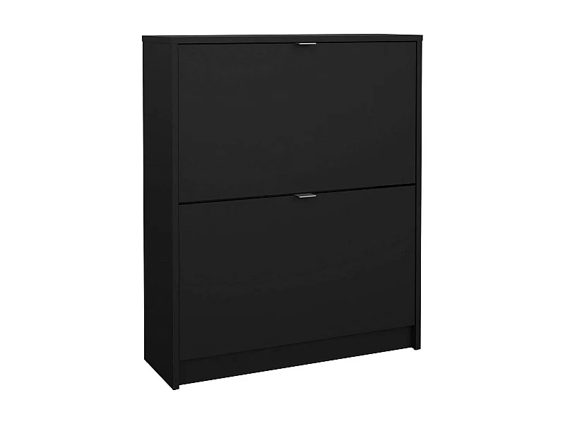 Scarpiera Larry, 12 Paia, 24.05x70.3x85.2h cm Nero, Mobile Portascarpe