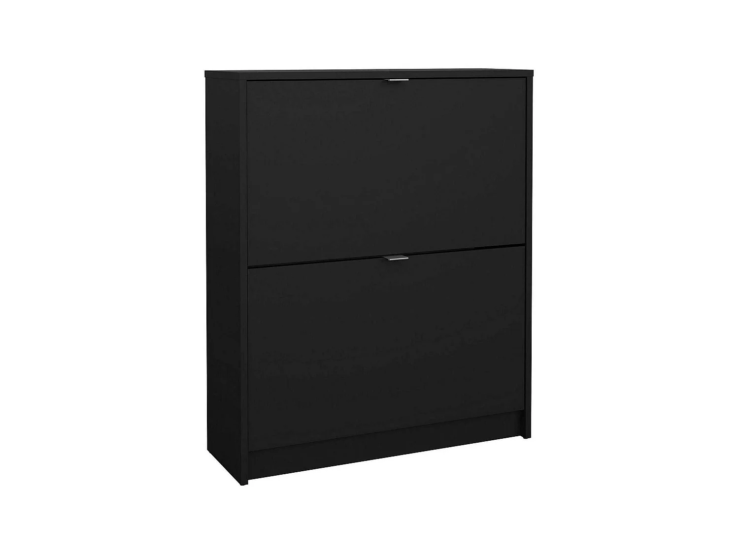 Système à chaussures Larry, 12 paires, 24,05x70,3x85,2h cm Noir, Meuble à chaussures