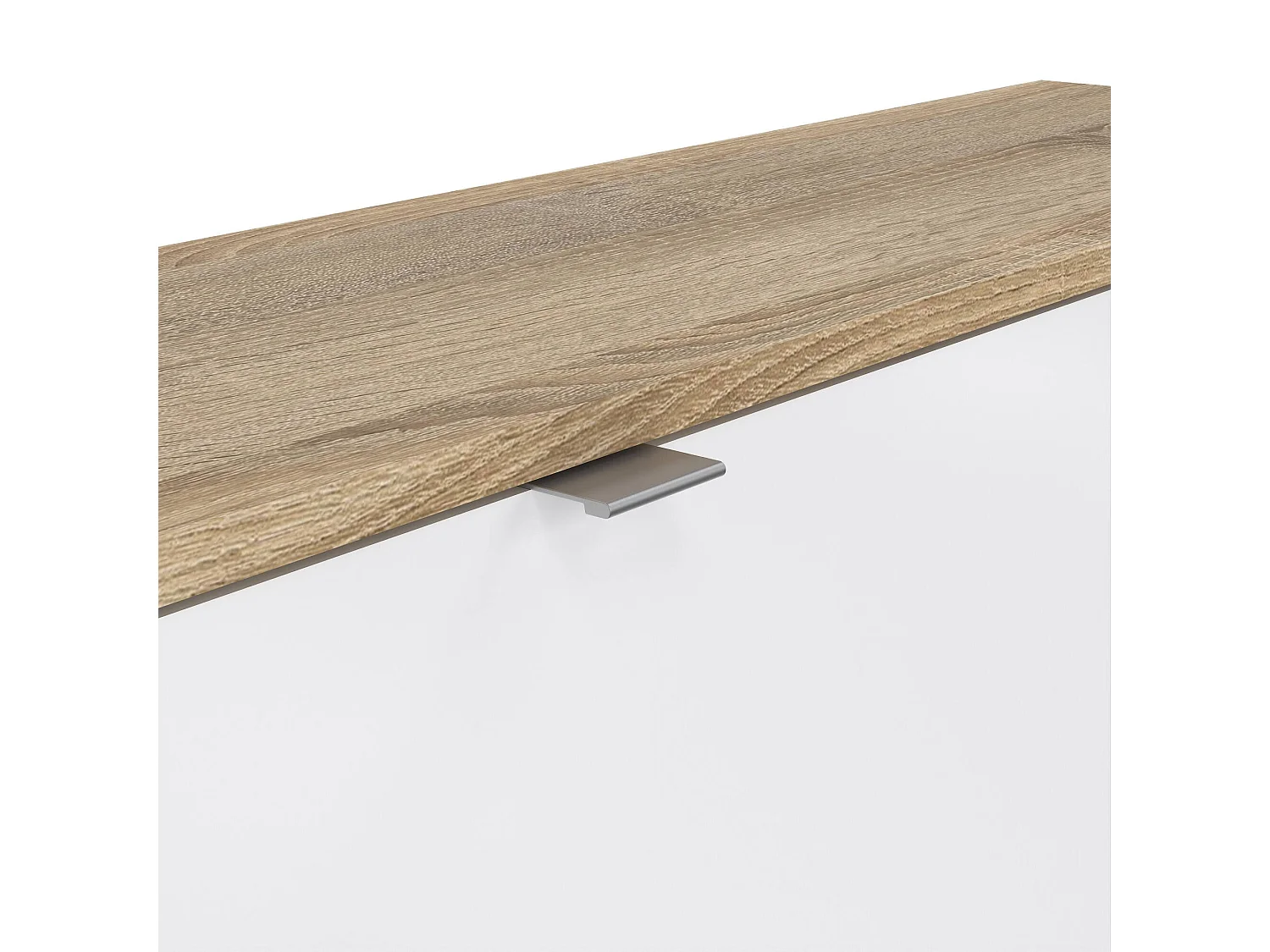 Scarpiera Abastract, 4 Ripiani, 24.05x98.8x123.6h cm Marrone Quercia, Mobile Portascarpe