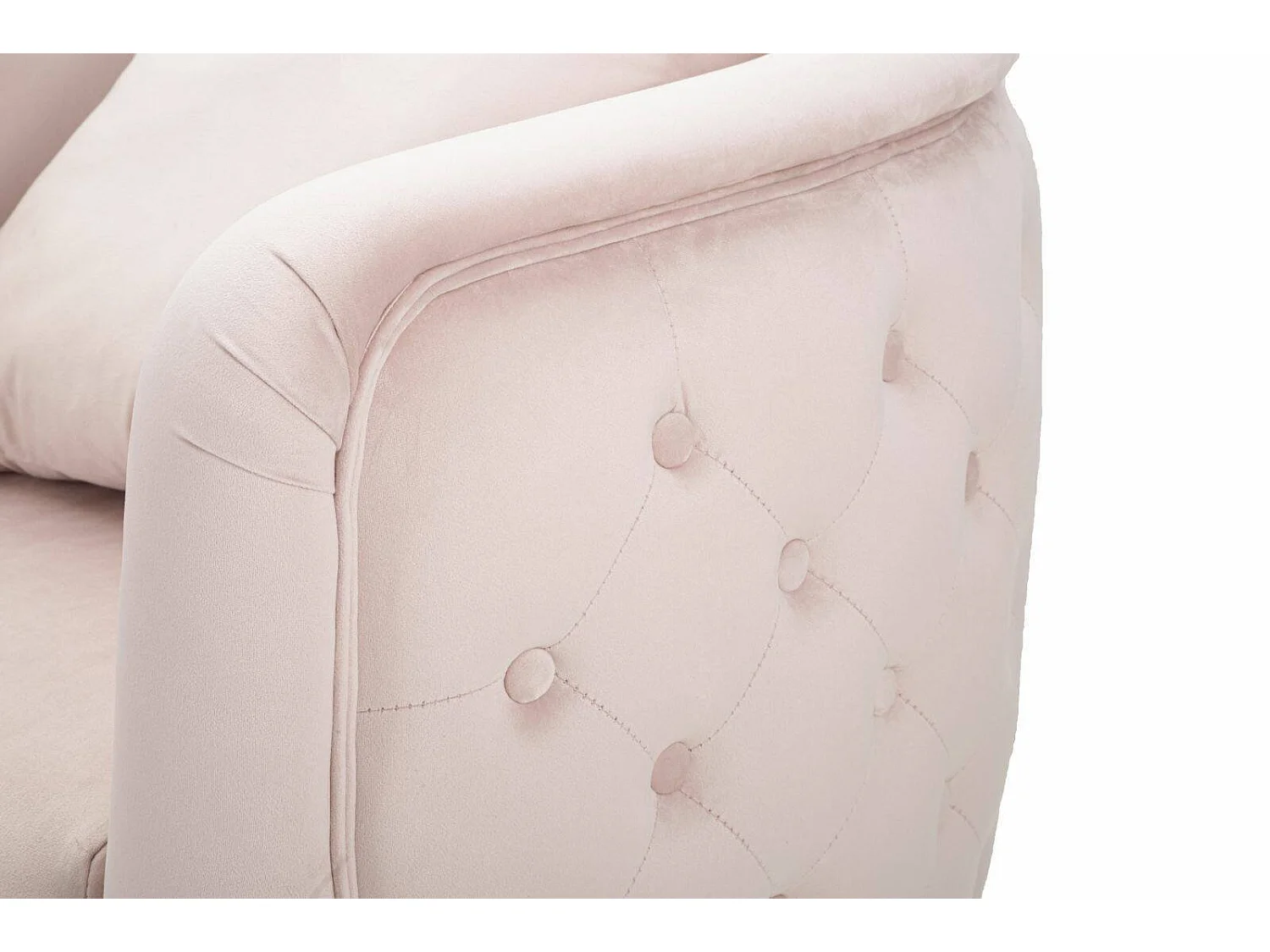 Fauteuil Prampolini, Accoudoirs, Rose