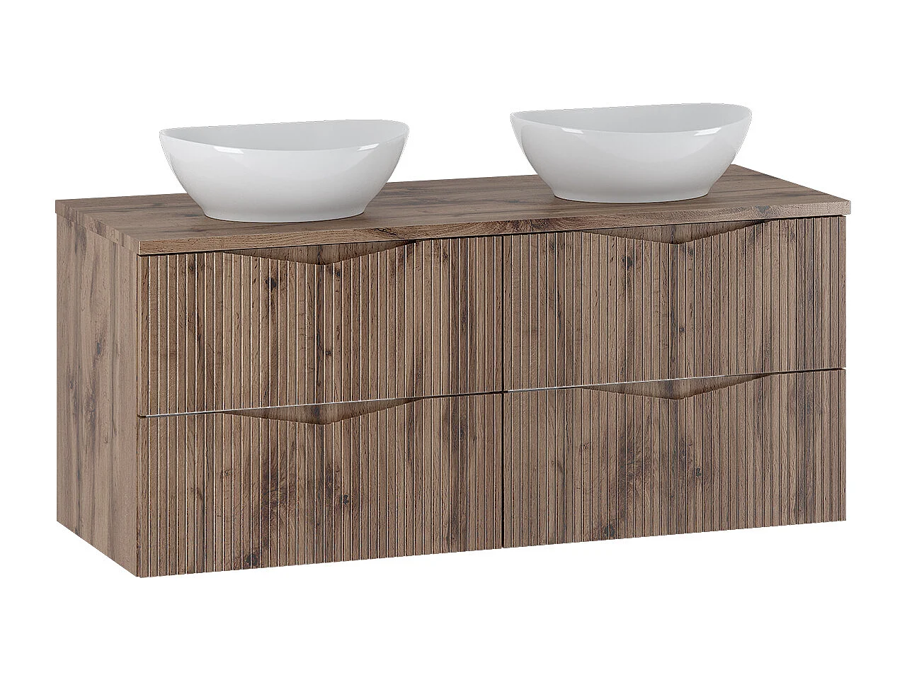 Meuble double vasque 120cm Tao Bois