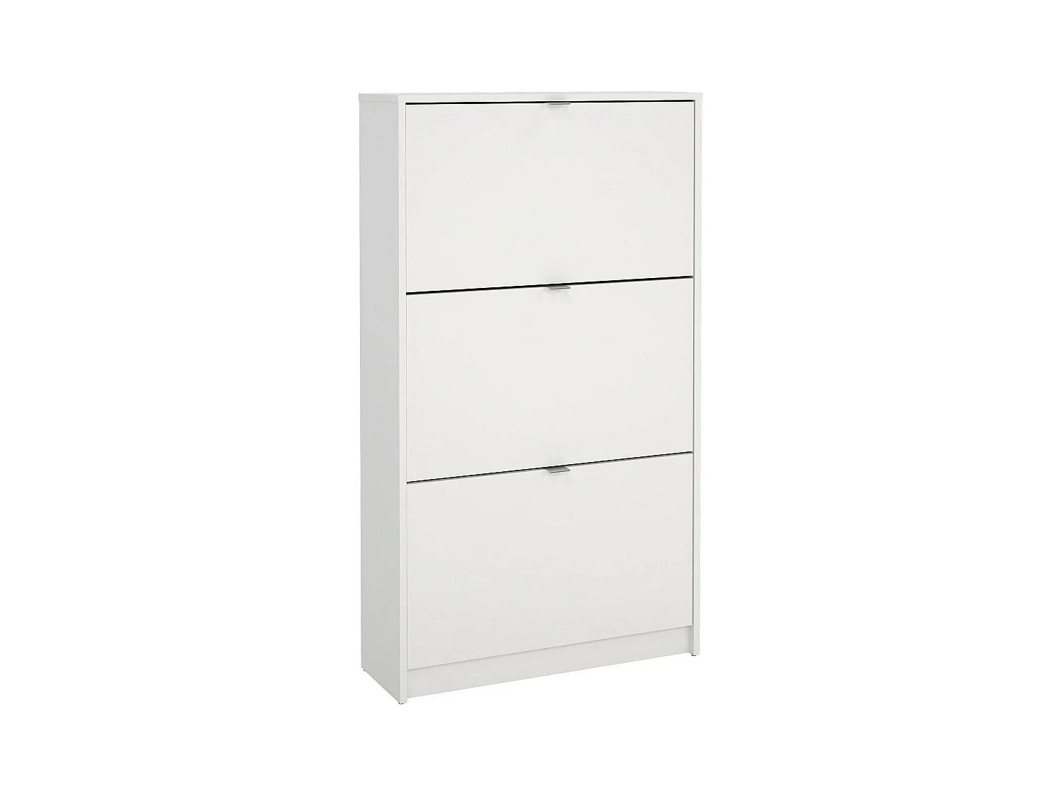 Étagère à chaussures Irina, 18 paires, 24.05x70.3x123.6h cm Blanc, Meuble à chaussures