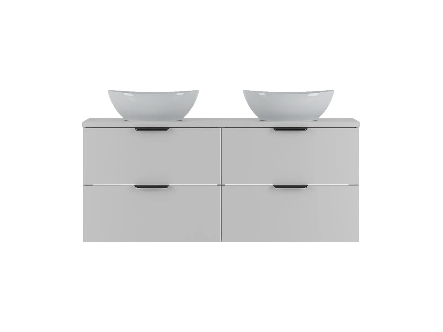 Ensemble de salle de bain blanc 120 cm Armoire Plan de travail Lavabo Pile