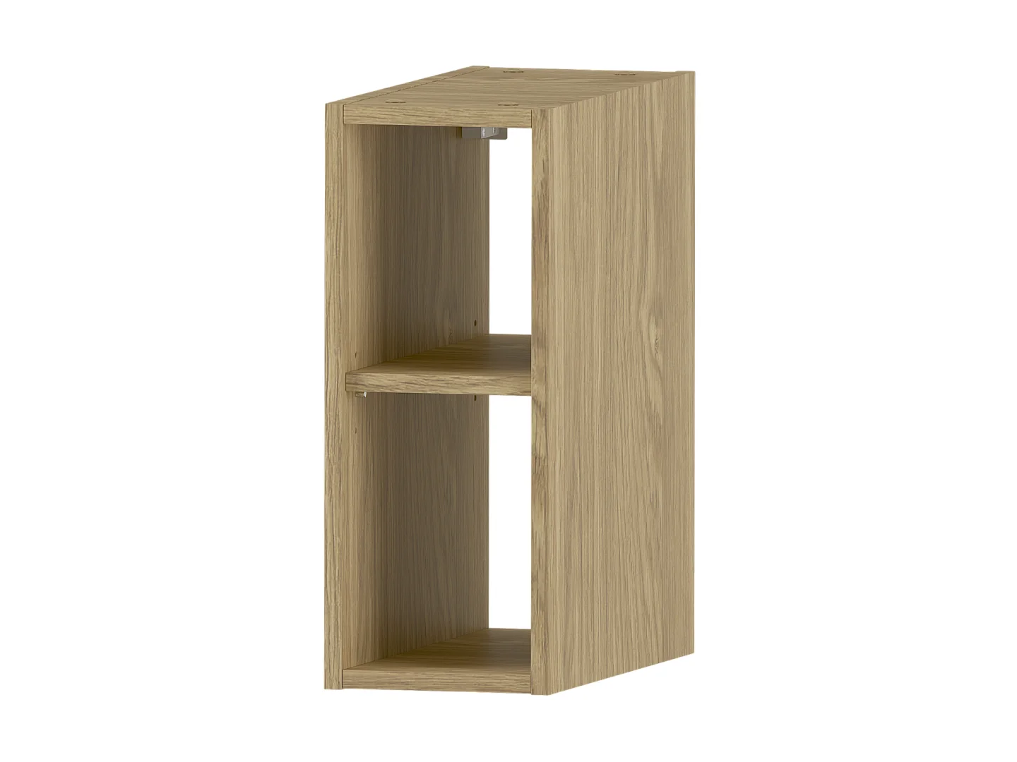 Ensemble pour salle de bain 140 cm Armoire Étagère Plan de travail Lavabo Chêne huilé Pile