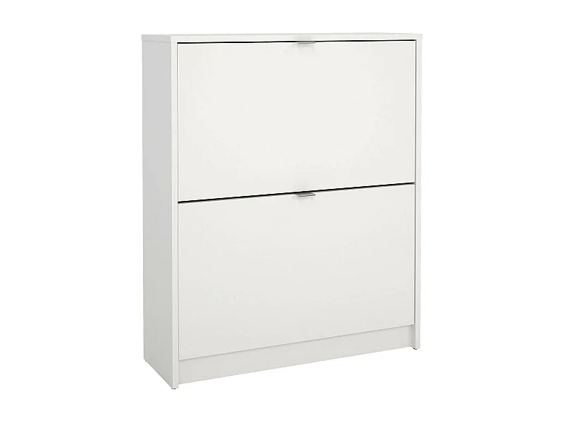 Meuble à chaussures Larry, 12 paires, 24,05x70,3x85,2h cm Blanc, Rangement