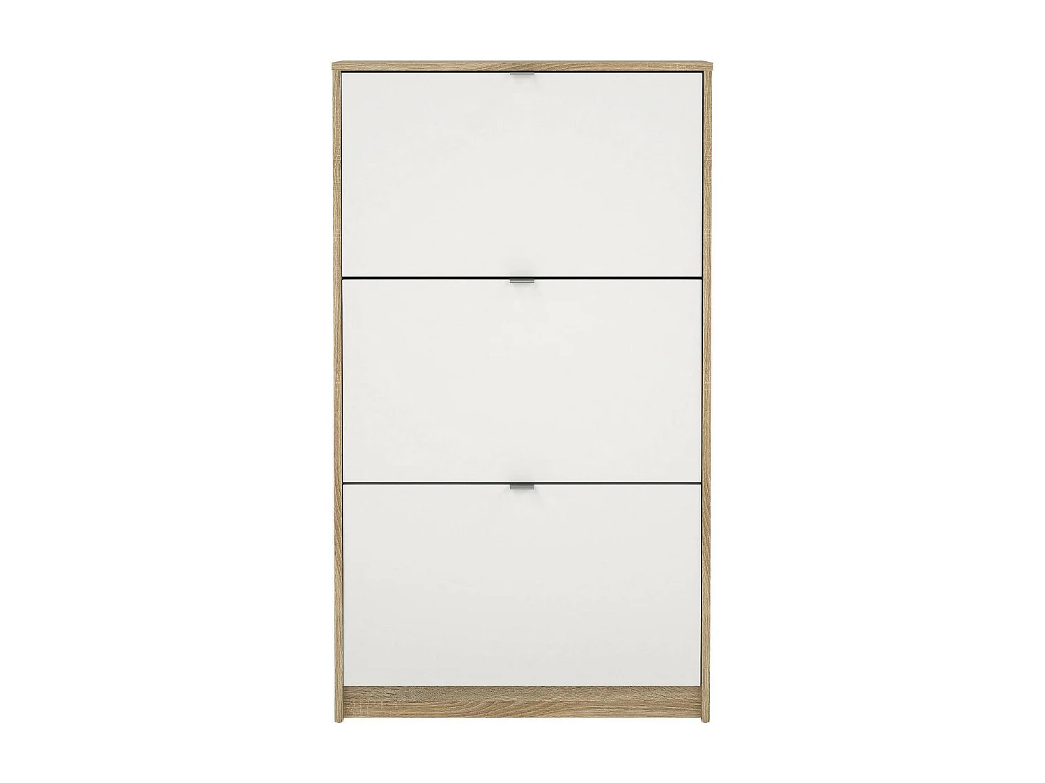 Meuble à Chaussures Irina, 18 Paires, 24.05x70.3x123.6h cm Chêne Brun, Armoire à Chaussures