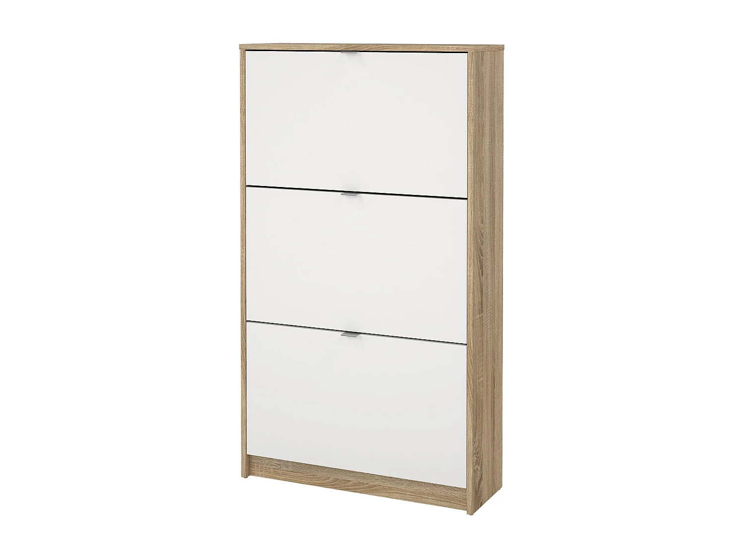 Meuble à Chaussures Irina, 18 Paires, 24.05x70.3x123.6h cm Chêne Brun, Armoire à Chaussures