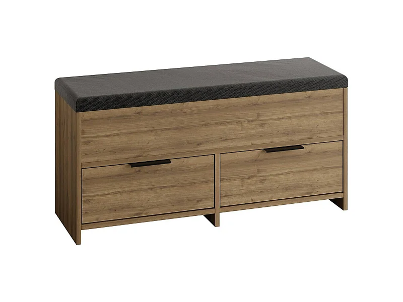 Sapateira Dmorbiducc, Sapateira, Armário de entrada multiusos, Sapateira, 106x34 h50 cm, Carvalho