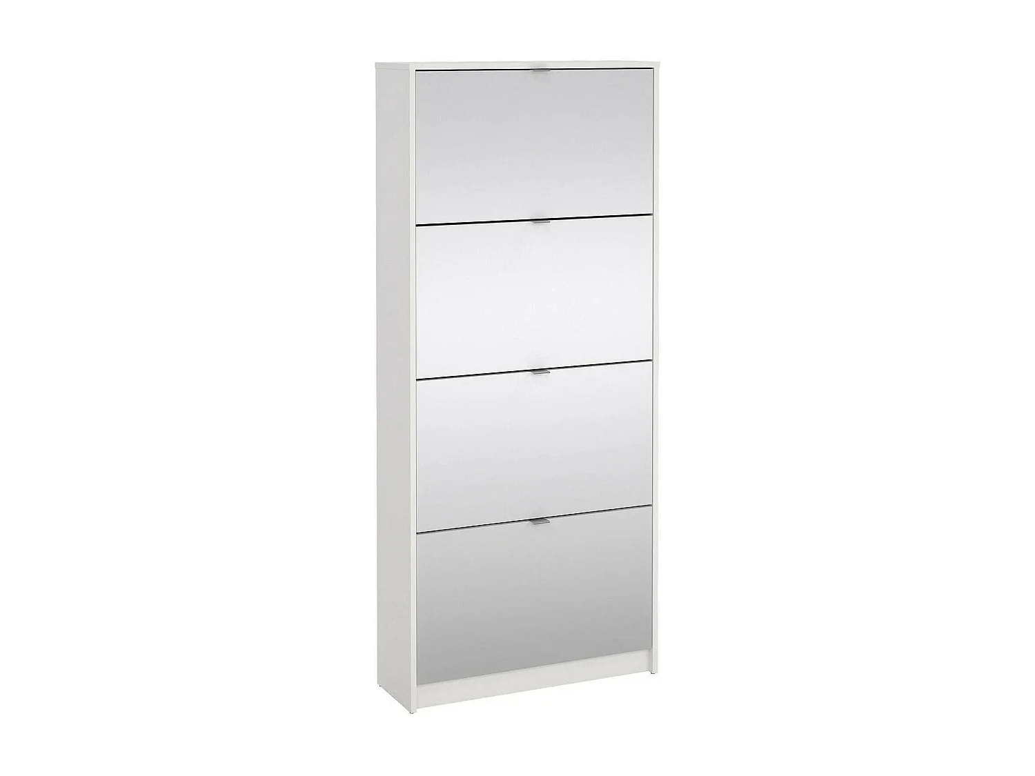 Meuble à Chaussures Aepytus, 24 Paires, 24.05x70.3x162h cm Blanc, Range-Chaussures