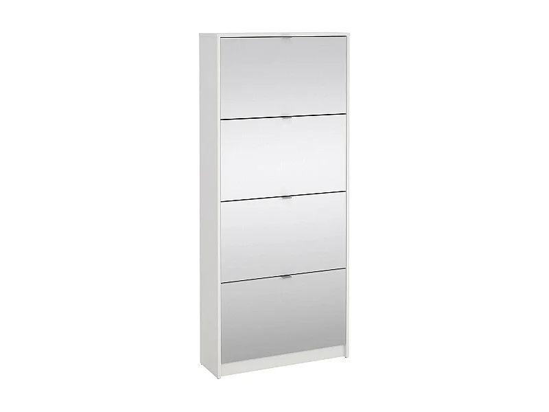 Dtordin schoenenrek, Schoenenkast, Multifunctionele entreekast, Schoenenkast, 70x24 h162 cm, Wit