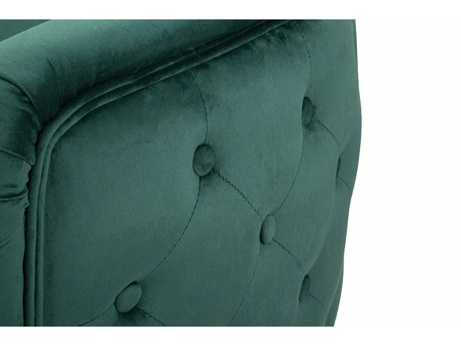 Fauteuil Prampolini, Accoudoirs, Vert