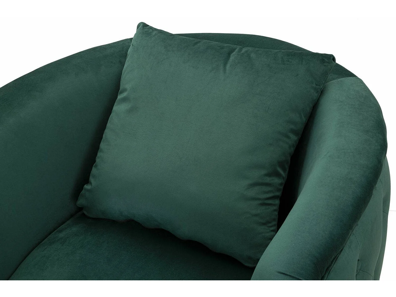 Fauteuil Prampolini, Accoudoirs, Vert