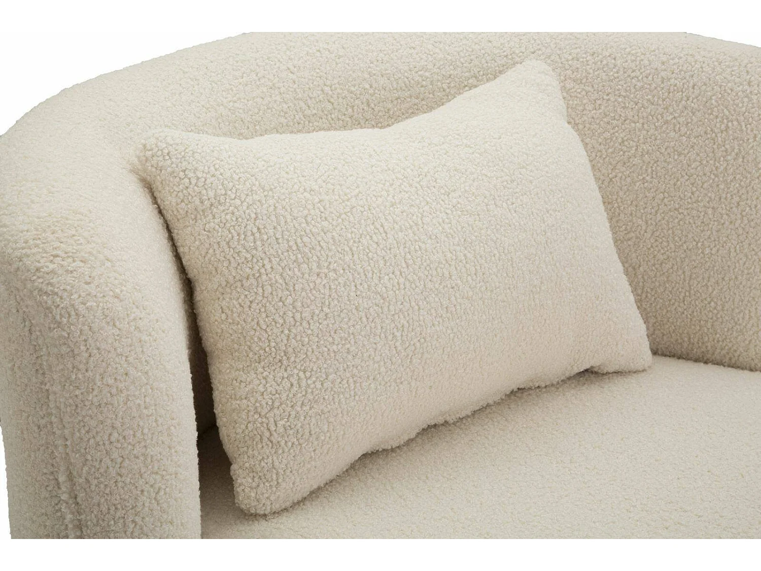 Fauteuil Pratesi, Accoudoirs, or Crème