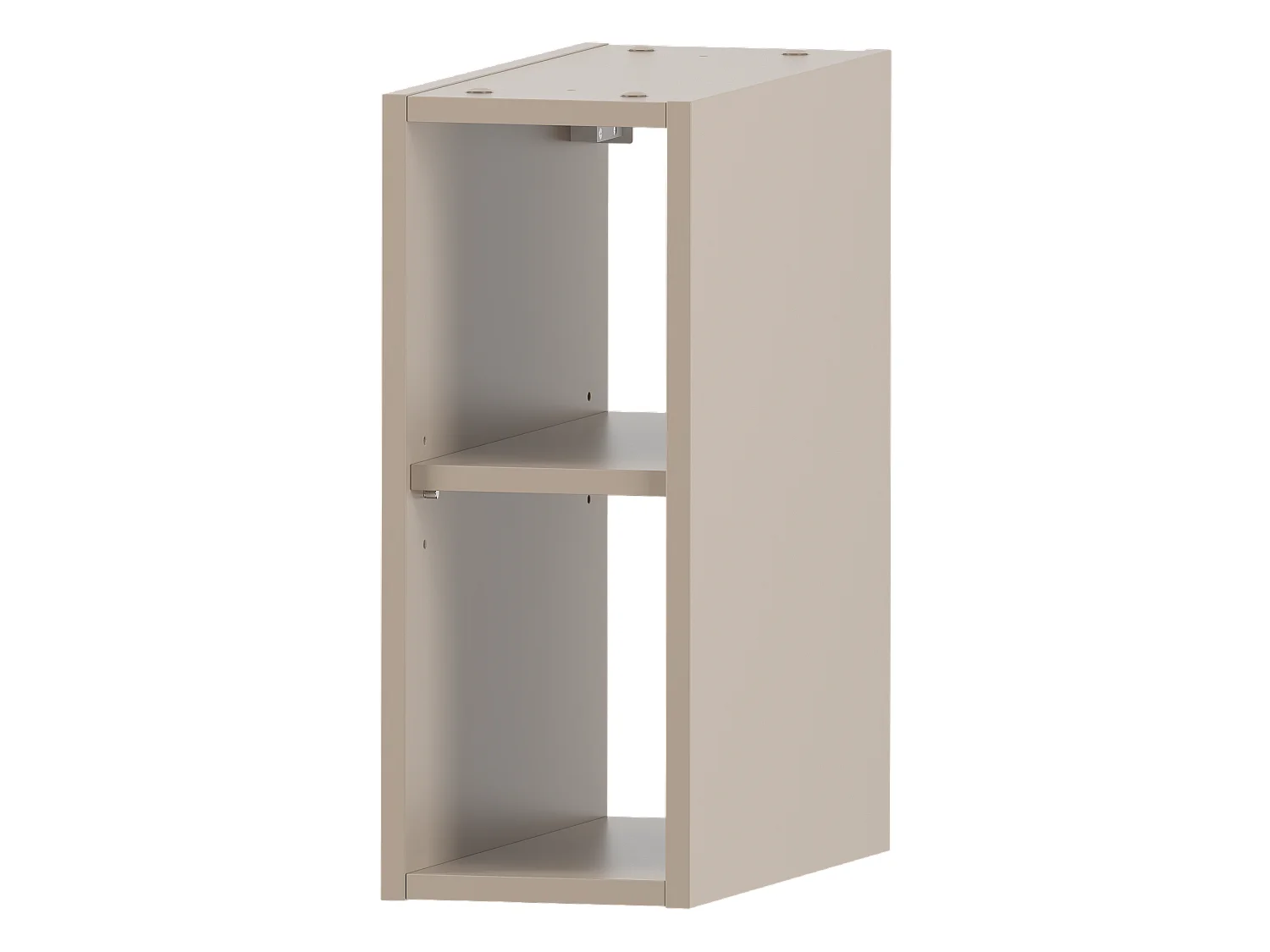 Double basin unit 140cm 2 niches Tao Cashmere