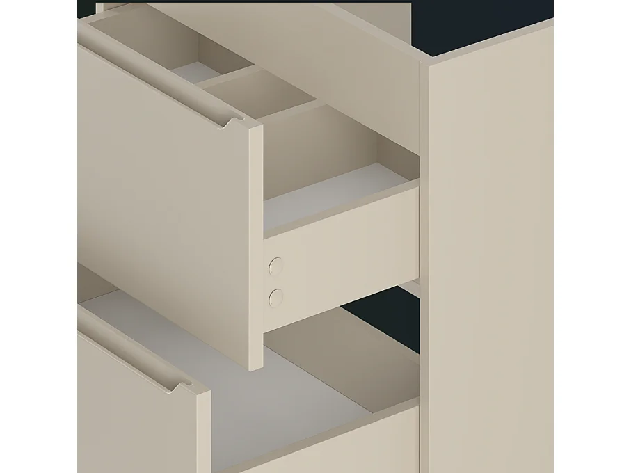 Ensemble de salle de bain en cachemire 120 cm Meuble avec lavabo Colonne Colonne Etna