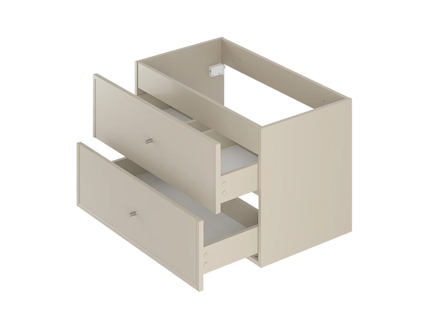 Ensemble de salle de bain en cachemire 80 cm Meuble avec plan de travail Lavabo Colonne Marco