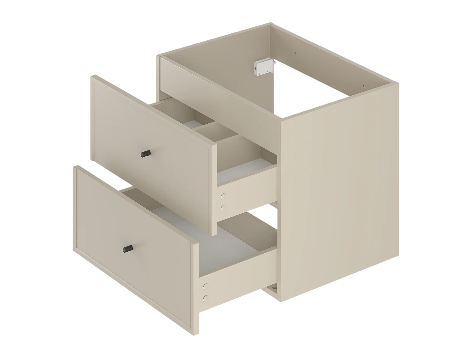 Ensemble de salle de bain en cachemire 80 cm Meuble avec lavabo Colonne Marco