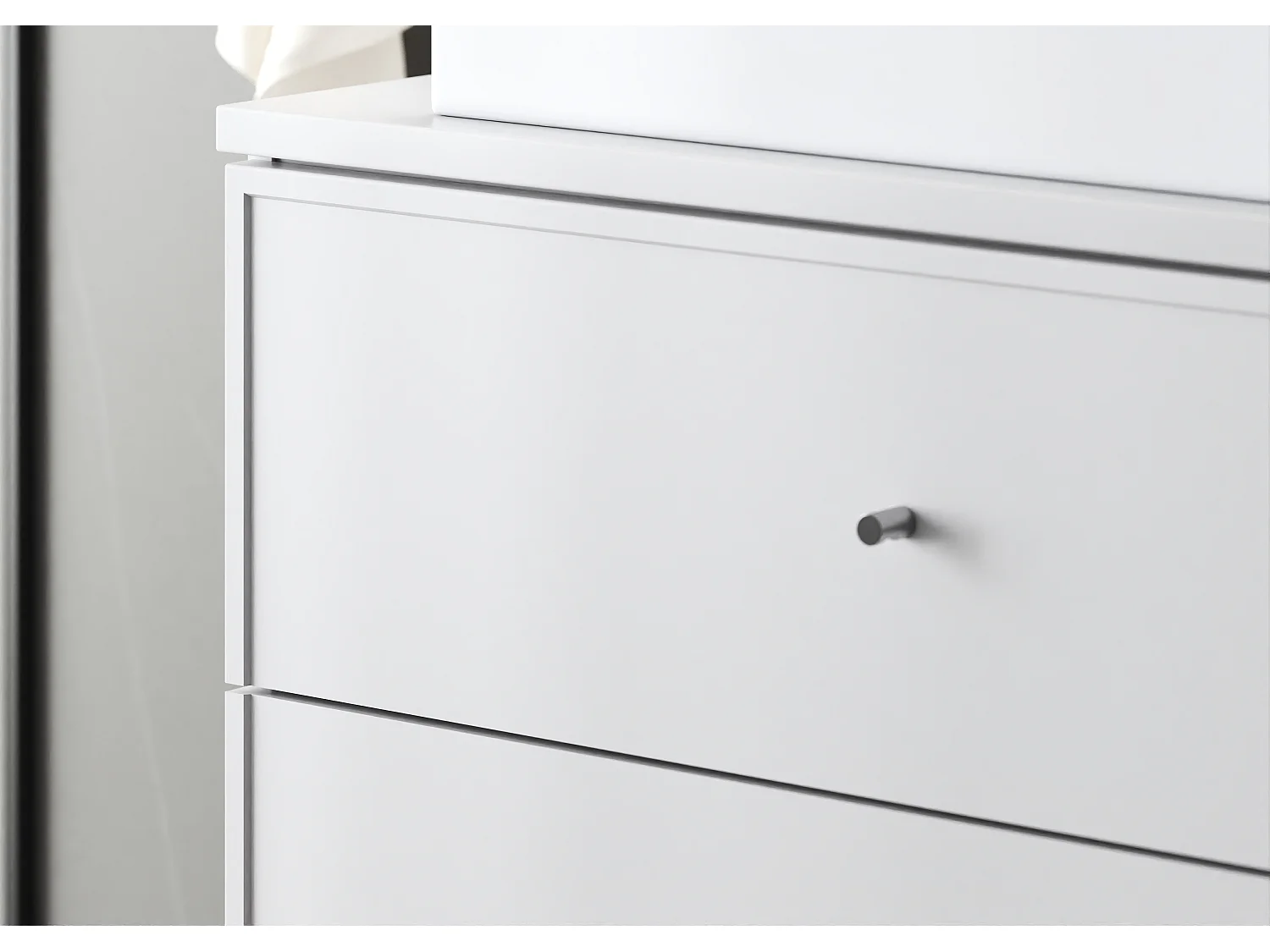 Ensemble blanc pour salle de bain 120 cm Armoire Plan de travail Lavabo Colonne Marco