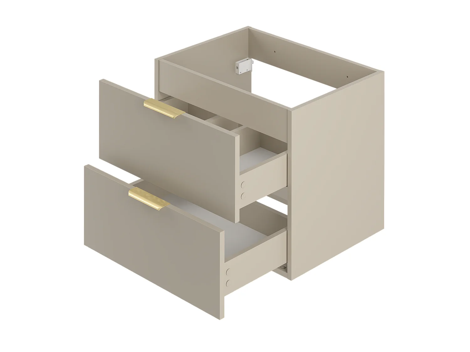 Kasjmier badkamerset 140 cm Kast Rek Wastafel Wastafelonderkast Pile