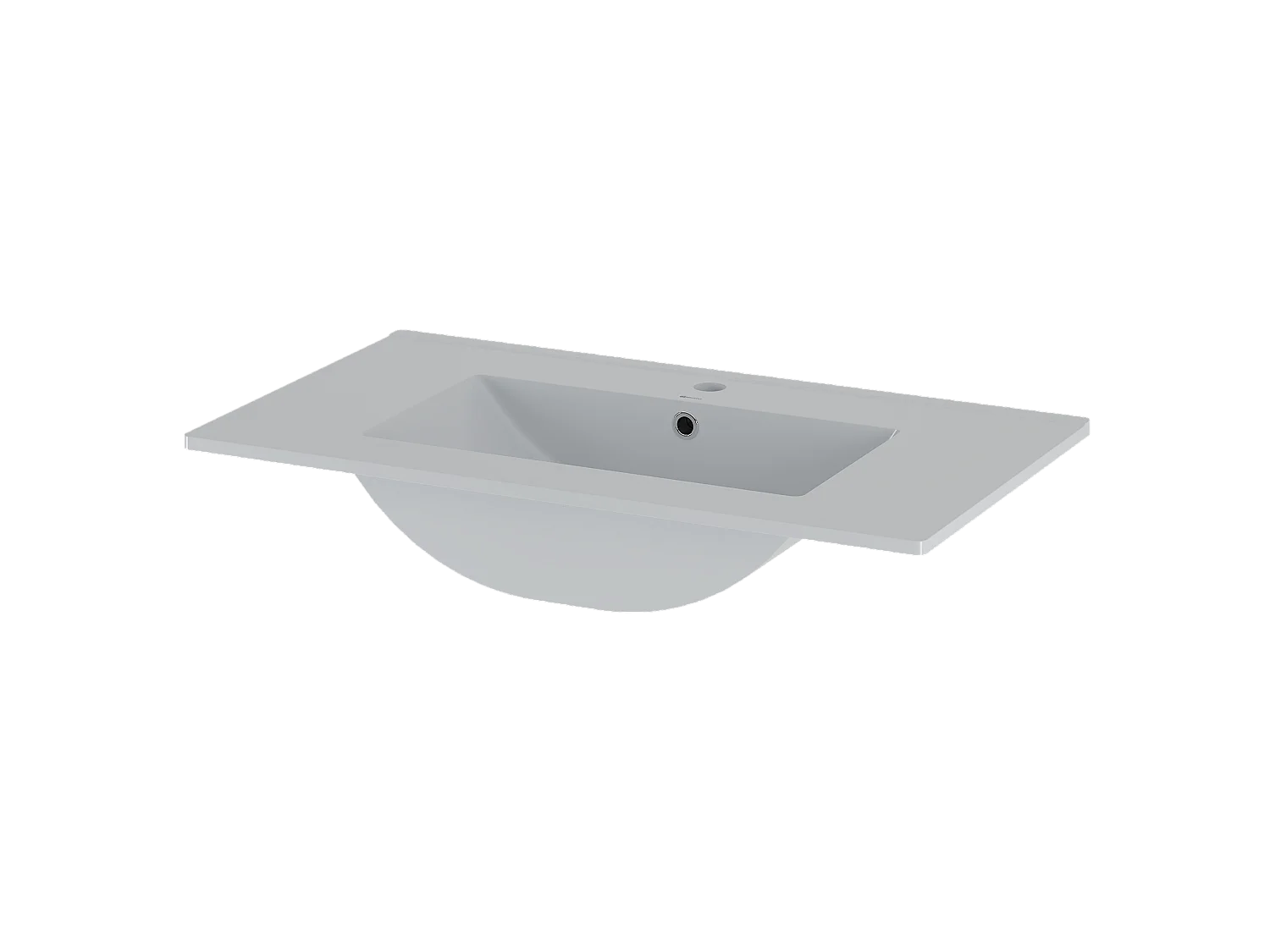 Ensemble de salle de bain en cachemire 80 cm Meuble avec lavabo Marco