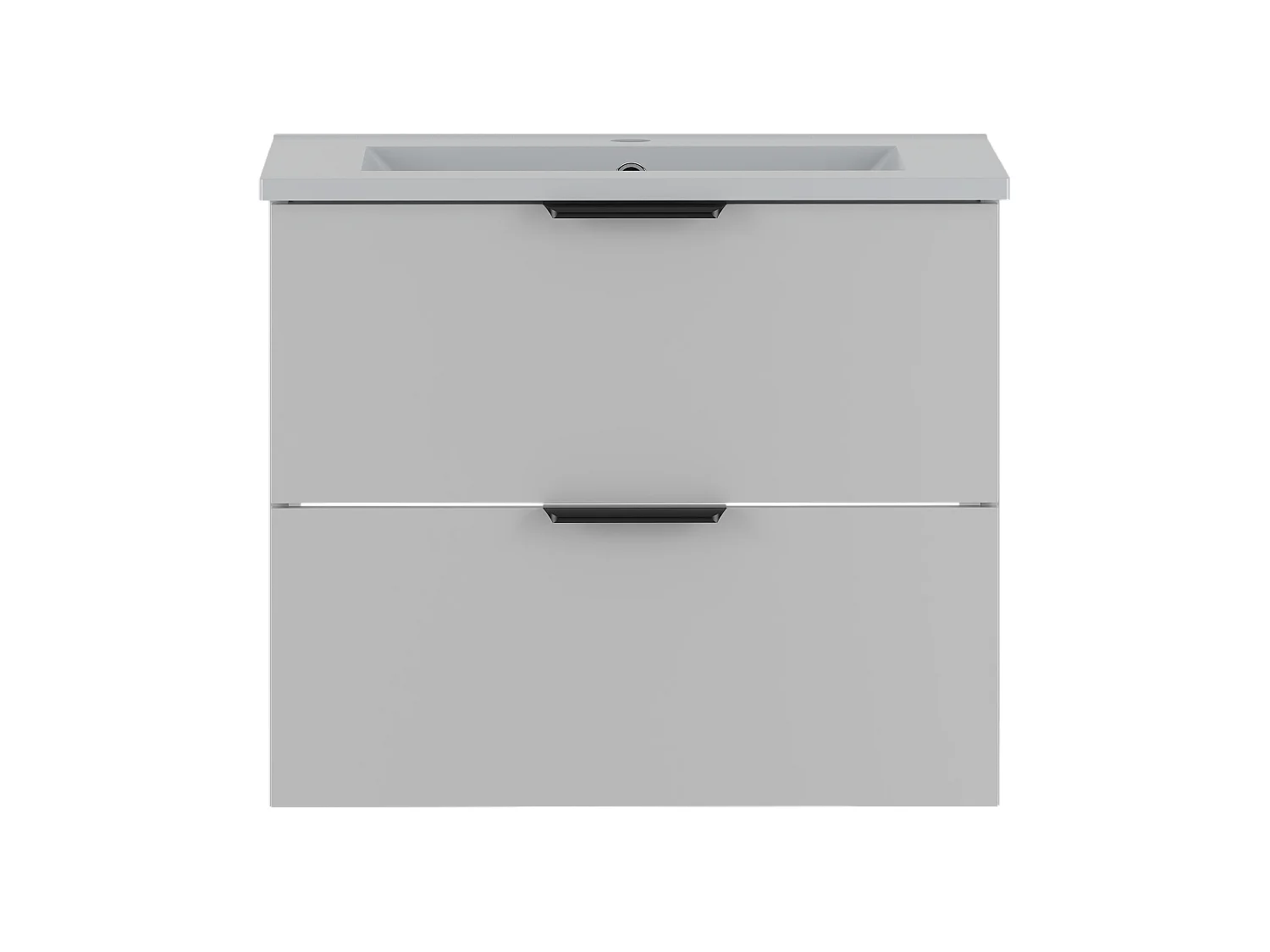 Ensemble de salle de bain blanc 60 cm Meuble avec lavabo Pile